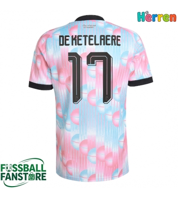 Belgien Charles De Ketelaere #17 Replik Auswärtstrikot WM 2026 Kurzarm